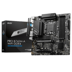  Mainboard Msi Pro B760m-a Wifi Ddr4 – Socket 1700 