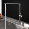 Vòi rửa chén nóng lạnh tăng áp đồng Malloca K77C