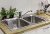 Vòi rửa chén nóng lạnh tăng áp đồng Malloca K120N