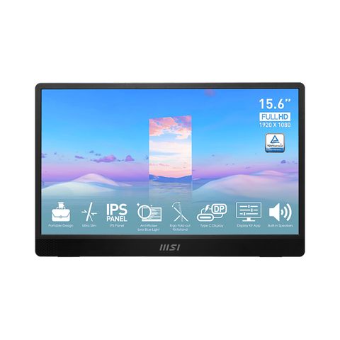 Màn hình di động MSI Pro MP161 15.6 inch FHD 60Hz 4ms TypeC