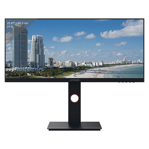 Màn hình LC-Power LC-M26-UW-UXGA-75 (25.6 inch/WFHD/IPS/75Hz/5ms/350 nits/HDMI+DP+USBC+Audio/Freesync)