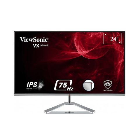 Màn hình Viewsonic VX2476-SH (23.8inch/FHD/LED/IPS/75Hz/5ms/250 nits/DP+HDMI+VGA)