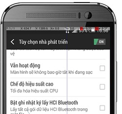  Màn hình máy Android xuất hiện thông số xy và các vệt dài là lỗi gì? 