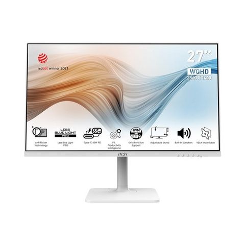 Màn Hình 2k Msi Modern Md272qpw 27 Inch Ips 75hz Moms490