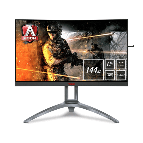Màn Hình Aoc Ag273qcx/74 27 Inch Qhd Va Hdmi+dp+vga+usb Freesync Cong