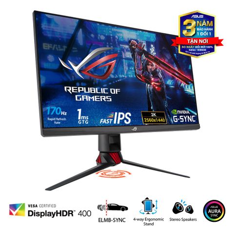 Màn Hình Asus Rog Strix Xg279q 27 Inch Ips 2k 170hz G-sync Compatible