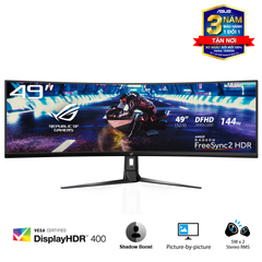  Màn Hình Cong Asus Rog Strix Xg49vq 49 Inch Va 144hz 