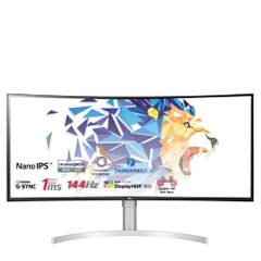  Màn Hình Cong Lg 38wn95c-w 38 Inch Ips 2k 144hz Gsync Compatible 