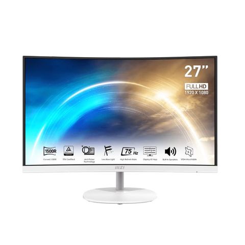 Màn Hình Cong Msi Pro Mp271caw Trắng