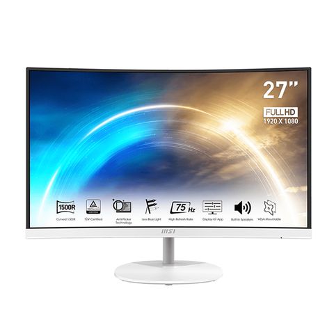 Màn Hình Cong Msi Pro Mp271cw Trắng