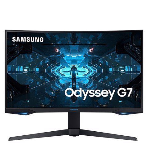 Màn Hình Cong Samsung Qled Lc32g75 32 In Va 2k 240hz Gsync