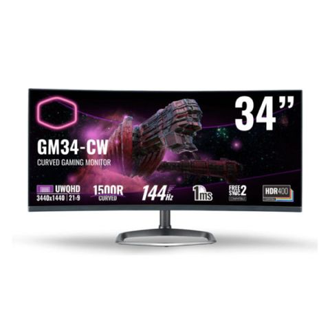 Màn Hình Cooler Master Cmi-gm34-cw 34 Inch 2k Va 144hz