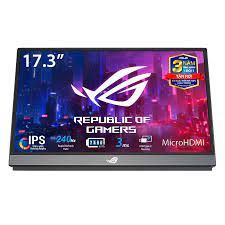  Màn Hình Di Động Asus Rog Strix Xg17ahpe 17.3 Inch Ips 240hz 