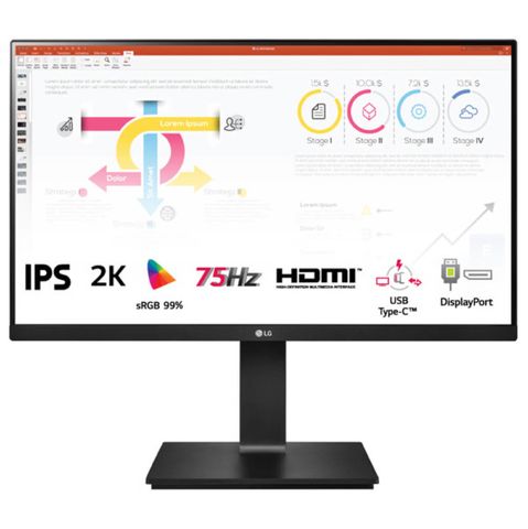 Màn Hình Lg 24qp750-b – 24 Inch 2k Ips / Amd Freesync™ / Hdr10