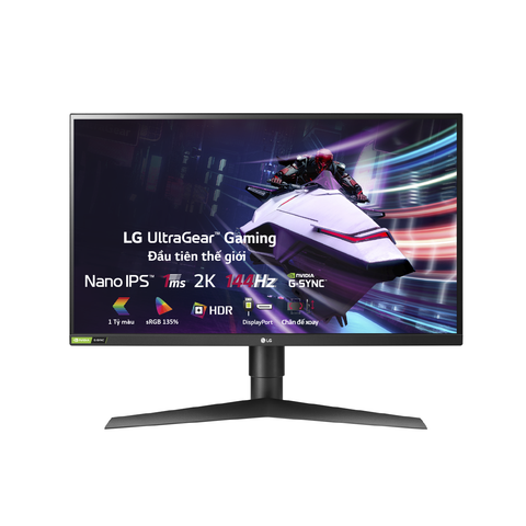 Màn Hình Lg 27gl850f-b 27inch 2k 144hz 1ms Nano-ips