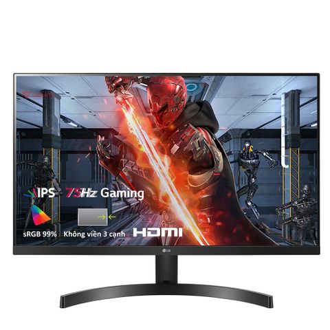 Màn Hình Lg 27mk600m-b 27 Inch Ips 75hz Freesync 3 Cạnh Không Viền