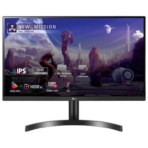 Màn Hình Lg 27qn600-b – 27 Inch 2k Ips / 75hz / 5ms / Hdr10