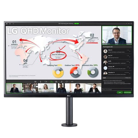 Màn Hình Lg Ips 31,5 Inch Qhd Ergo 32qp880n-b