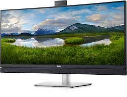 Màn Hình Máy Tính Dell C3422we 34 Inch Wqhd Ips Cong Usb Type C Webcam