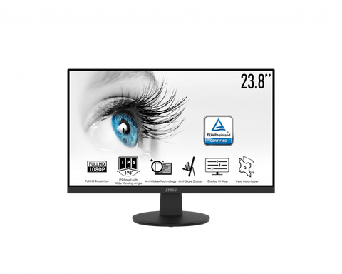 Màn Hình Máy Tính Msi Pro Mp242v 23.8 Inch Fhd Ips