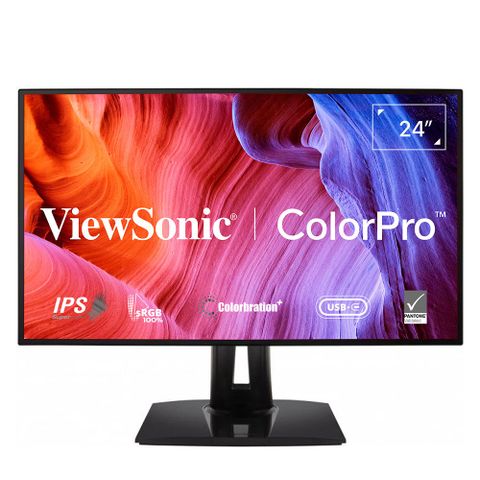 Màn Hình Viewsonic Vp2468a 24 Inch Ips Usbc Chuyên Đồ Hoạ
