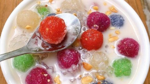 Cách nấu chè khoai mì ngũ sắc bắt mắt, thơm ngon hấp dẫn ai cũng mê
