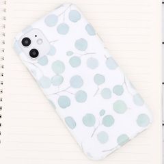  Ốp lưng iPhone 11 nhựa dẻo Matte IMD 360 OSMIA CKAC741 Lá xanh 