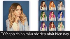  4 app chỉnh màu tóc đẹp, phổ biến nhất hiện nay 