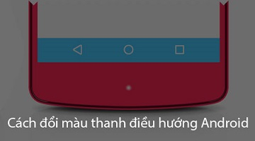 Đổi màu nền thanh điều hướng trên Vivo V7