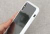Ốp lưng iPhone XS Max Nhựa cứng viền dẻo Glass simple II JM trắng