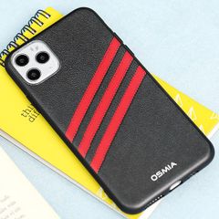  Ốp lưng iPhone 11 Pro Max Nhựa dẻo UV CKM490 Adidas Đen 