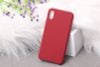 Ốp lưng iPhone Xs Max nhựa dẻo LIQUID SILICONE B JM Đỏ đô