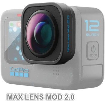 Gopro Max Lens Mod 2.0 Dành Cho Hero 12 Black