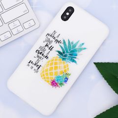  Ốp lưng iPhone XS Max Nhựa cứng viền dẻo Tempered Glass Frameless TPU COSANO CN3190926 Dứa 