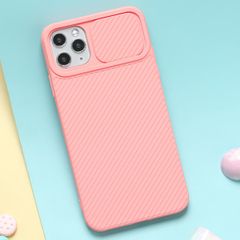  Ốp lưng iPhone 11 Pro Max Nhựa dẻo CARBON CAMO JM Hồng nhạt 