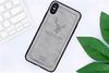 Ốp lưng iPhone XS Max nhựa dẻo Deer OSMIA Xám
