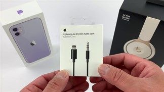 Apple ra mắt cáp âm thanh hai chiều từ Lightning sang 3.5mm, khuyến nghị mua cùng AirPods Max, giá khoảng 810.000 đồng