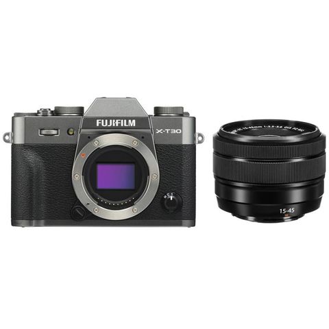 Máy Ảnh Fujifilm X-T30 Kit XC15-45 MM F 3.5.5.6 OIS PZ (Xám)