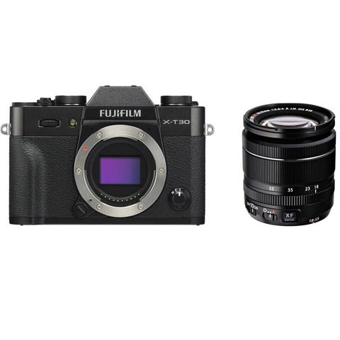 Máy Ảnh Fujifilm X-T30 Kit Xf18-55 F2.8-4 R Lm Ois (Đen)