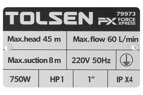 Máy Bơm Phun Tolsen 79973 1Hp