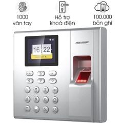 Máy chấm công vân tay Hikvision DS-K1T8003F 