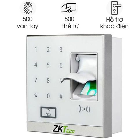 Máy kiểm soát ra vào ZKTeco X8-BT
