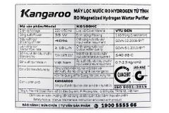  Máy lọc nước Kangaroo KG100HC (Imei) 
