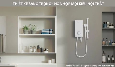 Máy nước nóng trực tiếp Panasonic DH 4VP1VW