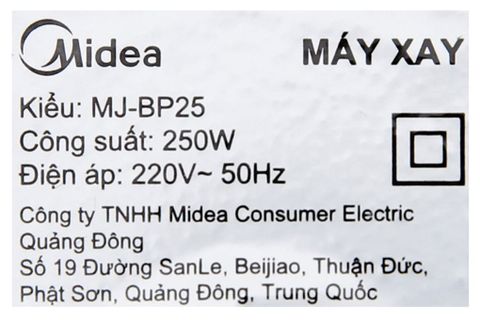 Máy xay sinh tố Midea MJ-BP25