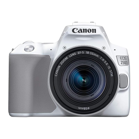 Máy Ảnh Canon Eos 250d Kit Ef-s18-55mm F4-5.6 Is Stm/ Trắng
