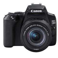  Máy Ảnh Canon Eos 250d Kit Ef-s18-55mm F4-5.6 Is Stm/ Đen 