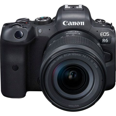 Máy Ảnh Canon Eos R6 + Ống Kính 24-105mm F4-7.1 Is Stm