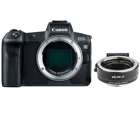 Máy Ảnh Canon Eos R Body + Ngàm Chuyển Ef Sang Eos R