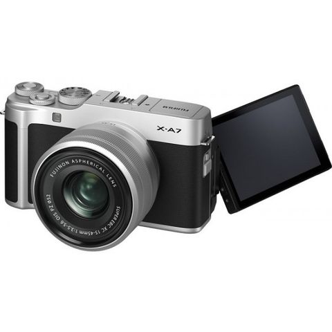 Máy Ảnh Fujifilm X-A7 Kit 15-45Mm F 3.5.5.6 Ois Pz (Bạc)